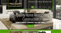 Desktop Screenshot of hallmarkhomerenovations.com